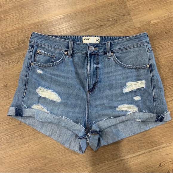 Garage Denim Shorts - Picture 1 of 3